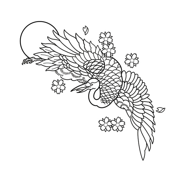 Breaking Through Blossom – Crane