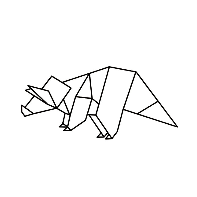 Origami Triceratops - Dino