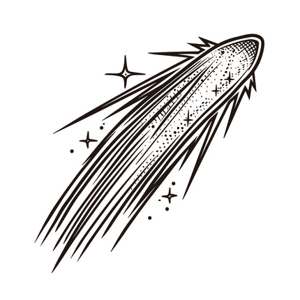 The Comet That Carries Wishes