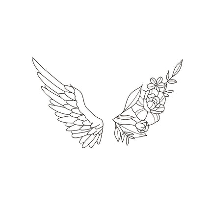 Blooming Angel Wing