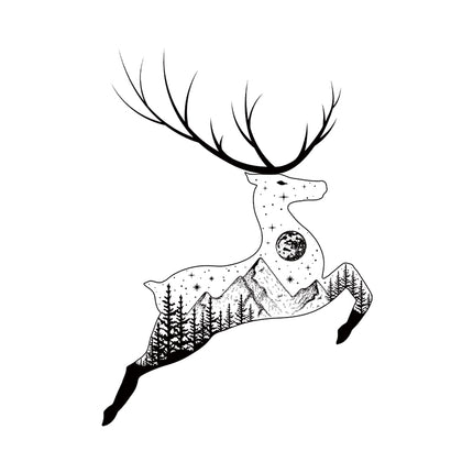 Celestial Leap - Deer
