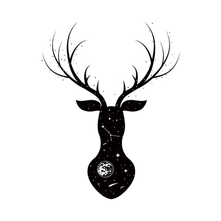 Celestial Warden – Deer of the Night Sky