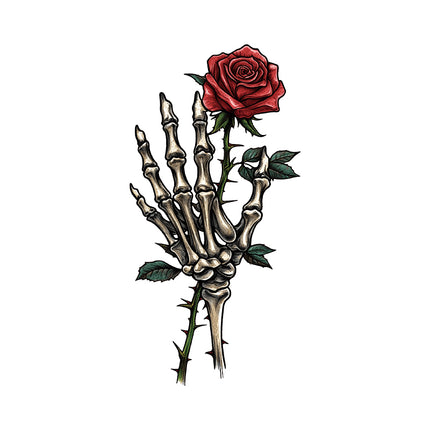 Dead Romantic - Rose & Skeleton