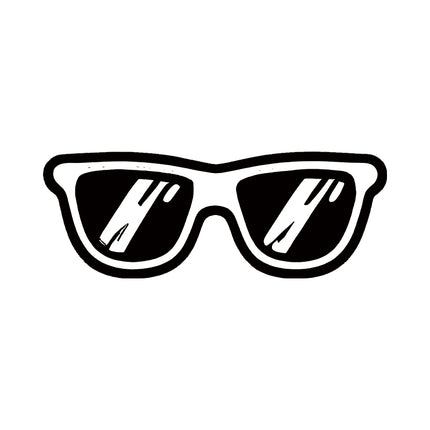 Eyes on Sunglasses (Black)