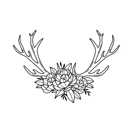 Flora Stag Crown