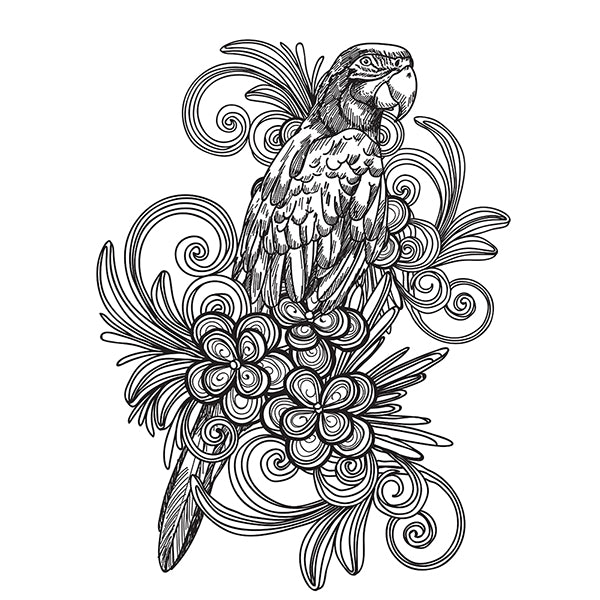 Floral Parrot