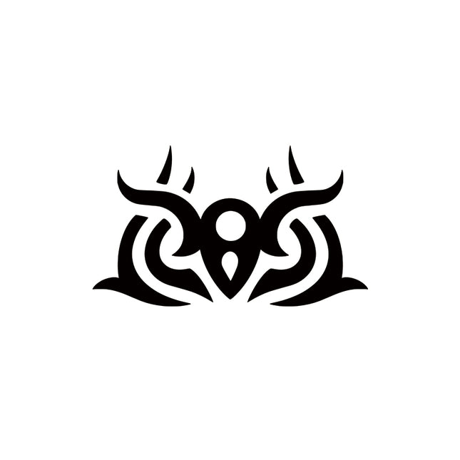 Flowing Tribal Harmony — Abstract Symmetrical Design