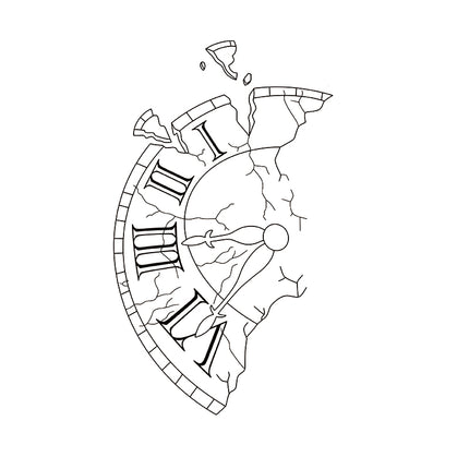 Fractured Timepiece