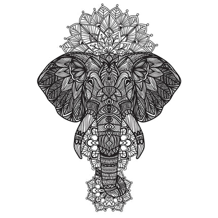 Giant Mandala Elephant