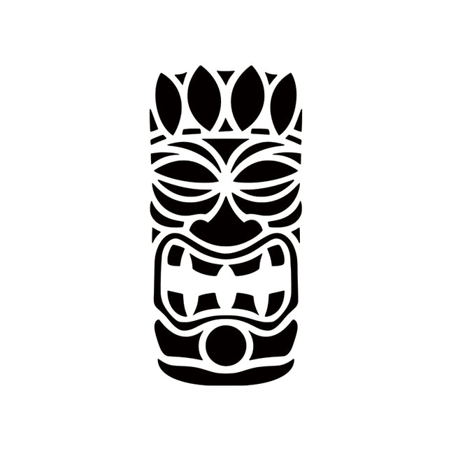 Iconic Tiki Mask — Polynesian Guardian Symbol
