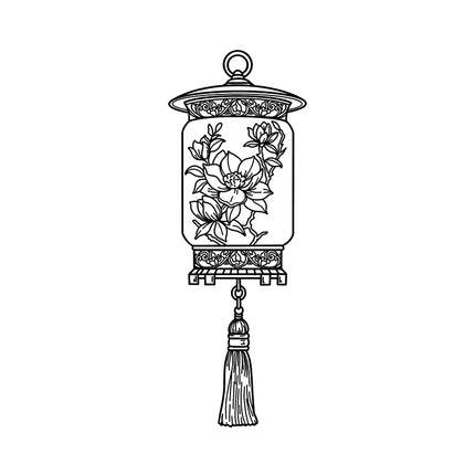 Lantern in Qing Palace