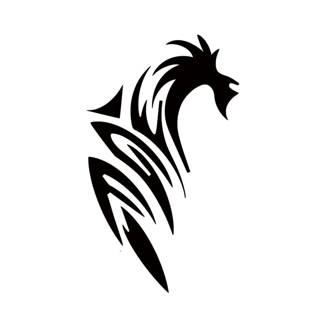 Mythic Steed — Tribal Animal Head Vector