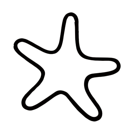 Pinkish Starfishy (Black)