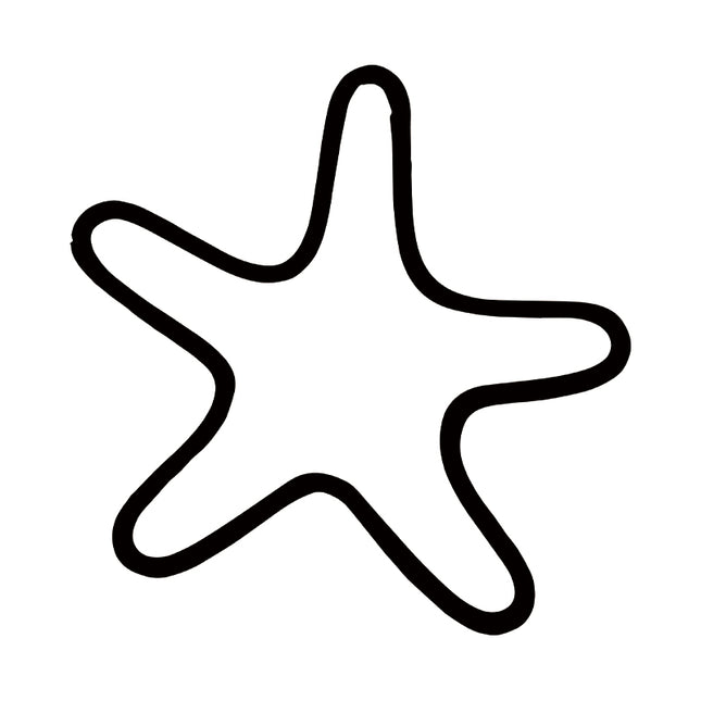 Pinkish Starfishy (Black)