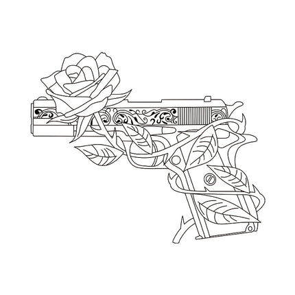 Rose-Coiled Pistol of Passion