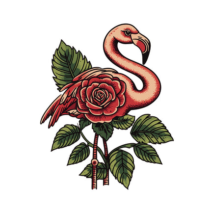 Rosy Plumage - Flamingo in Bloom