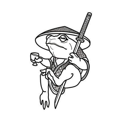 Samurai Frog