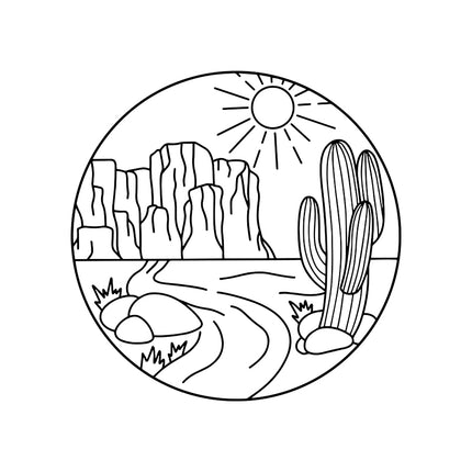 Sun Trail Desertscape