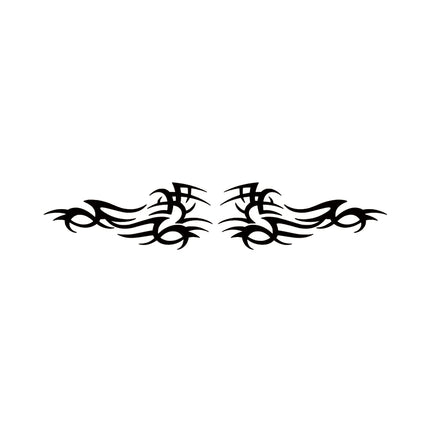 Tribal Crest — Symmetrical Abstract
