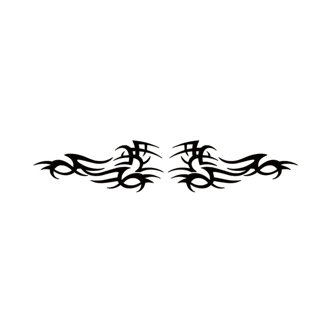 Tribal Crest — Symmetrical Abstract