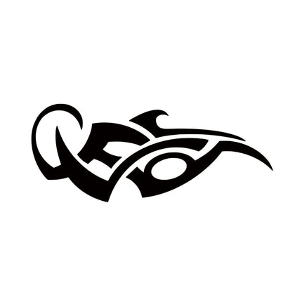 Tribal Flow — Abstract Vector Tattoo & Logo Motif
