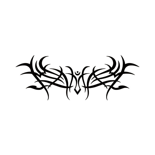 Tribal Sunburst — Bold Radiant Tattoo Motif