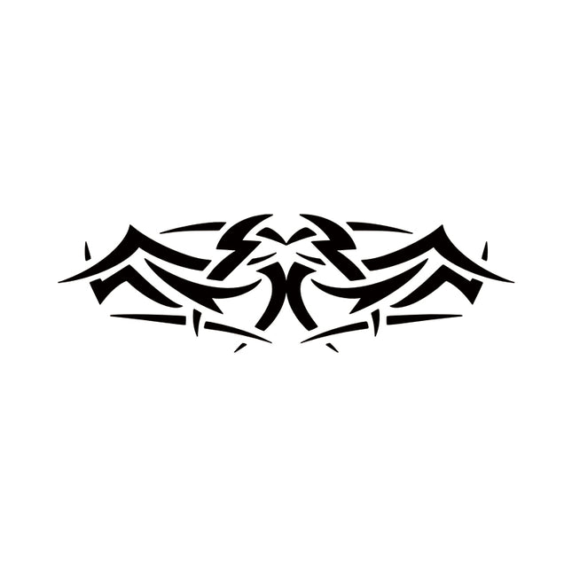 Winged Flame — Symmetrical Tribal