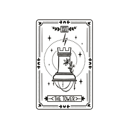 XVI. The Tower - Tarot